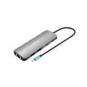 i-tec USB-C Metall Nano 2x HDMI Docking Station, PD 100W