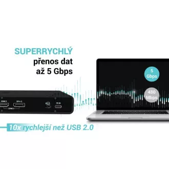 i-tec Universal Dual 4K Display Docking Station, Power Delivery 85W i-tec USB-C Ladegerät 100W i-tec Universal Dual 4K Display Docking Station, Power Delivery 85W i-tec USB-C Ladegerät 100W
