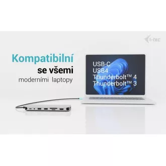 i-tec USB-C Metal Nano 3x Display Dock, 2x HDMI 1x USB-C Video, Power Delivery 140W i-tec USB-C Metal Nano 3x Display Dock, 2x HDMI 1x USB-C Video, Power Delivery 140W