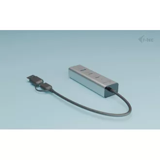 i-tec Universal-Lade-HUB aus Metall 2x USB-C 2x USB-A Anschluss, PD 85W i-tec Universal-Lade-HUB aus Metall 2x USB-C 2x USB-A Anschluss, PD 85W