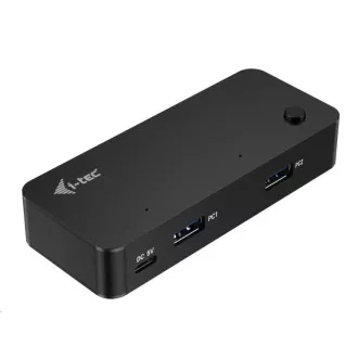 i-tec Universal KVM HUB 2x USB-C 2x USB-A 3.0 Anschluss i-tec Universal KVM HUB 2x USB-C 2x USB-A 3.0 Anschluss