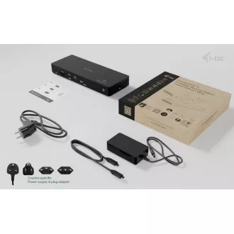i-tec Thunderbolt4 3x Display Docking Station, Power Delivery 96W i-tec Thunderbolt4 3x Display Docking Station, Power Delivery 96W