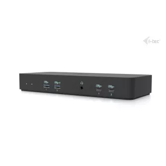 i-tec USB-C Intelligent Triple Display Docking Station, Power Delivery 100W