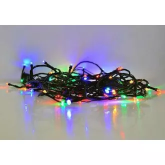 Solight LED-Weihnachtskette für den Außenbereich, 500 LEDs, 50m, 5m Zuleitung, 8 Funktionen, Timer, IP44, mehrfarbig Solight LED-Weihnachtskette für den Außenbereich, 500 LEDs, 50m, 5m Zuleitung, 8 Funktionen, Timer, IP44, mehrfarbig