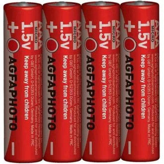 AgfaPhoto Zinkbatterie AAA, schrumpfen 4 Stück AgfaPhoto Zinkbatterie AAA, schrumpfen 4 Stück