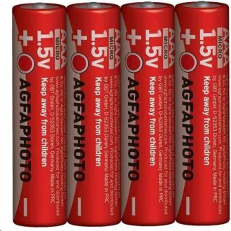 AgfaPhoto Zinkbatterie AAA, schrumpfen 4 Stück AgfaPhoto Zinkbatterie AAA, schrumpfen 4 Stück