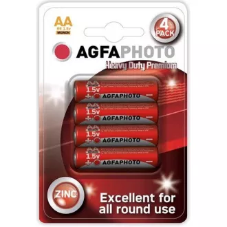 AgfaPhoto Zinkbatterie AA, Blister 4 Stück