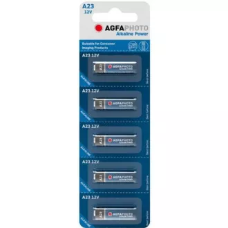AgfaPhoto Alkaline Batterie LRV08-23A-LR23A, Blister 5 Stück AgfaPhoto Alkaline Batterie LRV08-23A-LR23A, Blister 5 Stück