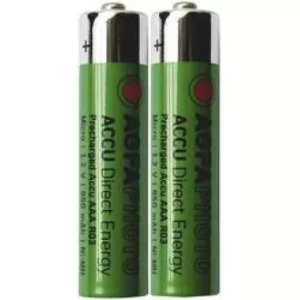AgfaPhoto vorgeladener Akku AAA, 950mAh, 2 Stück