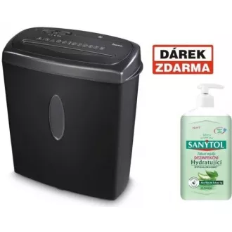 Hama Home X10CD, Aktenvernichter, Gitterschnitt, 10 Blatt, Klassifizierung P-4