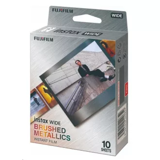 Fujifilm Film Instax Wide Gebürstetes Metall Fujifilm Film Instax Wide Gebürstetes Metall