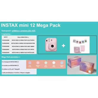 Fujifilm MINI 12 MEGA PACK lila