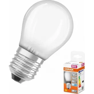 OSRAM LED STAR E27 4W/840 SCLP40W miniglobe kalt
