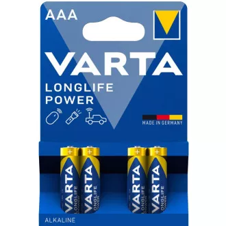 Varta LR03/4BP Longlife POWER (HIGH ENERGY) (Blistr 4pcs) Varta LR03/4BP Longlife POWER (HIGH ENERGY) (Blistr 4pcs)