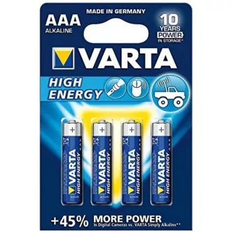 Varta LR03/4BP Longlife POWER (HIGH ENERGY) (Blistr 4pcs) Varta LR03/4BP Longlife POWER (HIGH ENERGY) (Blistr 4pcs)