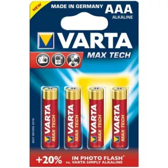 Varta LR03/4BP MAX POWER (MAX TECH) (Blistr 4pcs) Varta LR03/4BP MAX POWER (MAX TECH) (Blistr 4pcs)