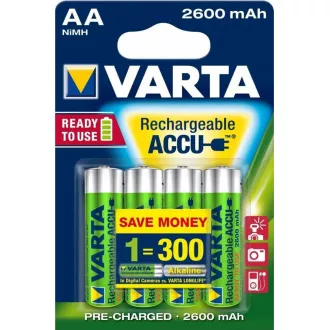 Varta LR6/4BP 2600 mAh Sofort einsatzbereit Varta LR6/4BP 2600 mAh Sofort einsatzbereit