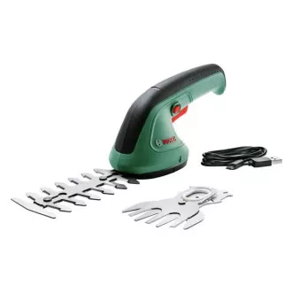 BOSCH EasyShear, kabelloses Strauch- und Grasscheren-Set, 3, 6 V, Messer 12 cm BOSCH EasyShear, kabelloses Strauch- und Grasscheren-Set, 3, 6 V, Messer 12 cm