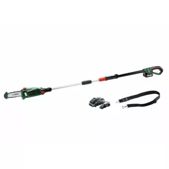 BOSCH UniversalChainPole 18, Akku-Teleskopschere, 18 V, 20 cm Schiene, 4 m/s, Akku