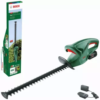 Bosch EasyHedgeCut 18-45 Akku-Heckenschere, 18 V, Messer 45 cm, Akku