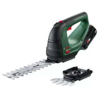 BOSCH AdvancedShear 18V-10, kabelloses Strauch- und Grasscheren-Set, 18 V, Länge 20 cm