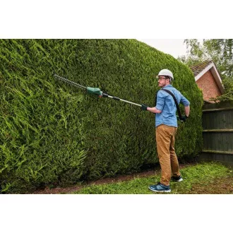 Bosch UniversalHedgePole 18 Akku-Teleskop-Heckenschere, 18 V, Länge 43 cm, Akku