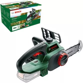 BOSCH UniversalChain 18, Akku-Kettensäge, 18 V, 20 cm Schiene, Schnittgeschwindigkeit 4,5 m/s