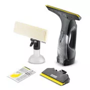 Karcher WV 5 Plus N Black Edition Fensterreiniger, Akkulaufzeit 35 min, 100 ml Schmutzwassertank, schwarz