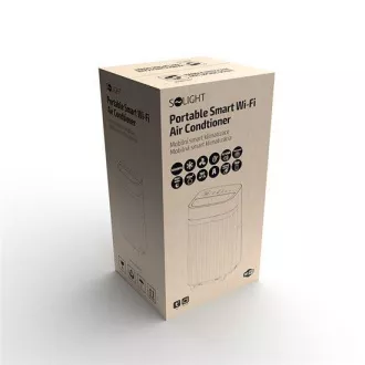 Solight mobiles Klimagerät 12000 BTU, smart WiFi, Kühlung, Entfeuchtung, Ventilator Solight mobiles Klimagerät 12000 BTU, smart WiFi, Kühlung, Entfeuchtung, Ventilator