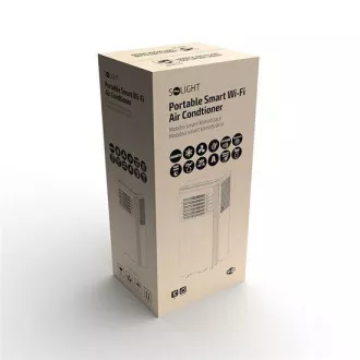 Solight mobile Klimaanlage 9000 BTU, smart WiFi, Kühlung, Entfeuchtung, Ventilator