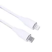 Solight USB-C/Lightning Kabel, USB-C Stecker - Lightning Stecker, Silikon, 1m