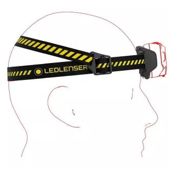Ledlenser HF6R Arbeits-Kopftaschenlampe, gelb Ledlenser HF6R Arbeits-Kopftaschenlampe, gelb