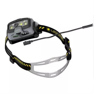 Ledlenser HF8R Arbeits-Kopftaschenlampe, gelb