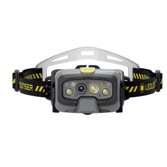 Ledlenser HF8R Arbeits-Kopftaschenlampe, gelb