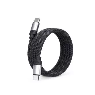 Solight magnetisches USB-C 3.1 Kabel, USB-C Stecker - USB-C Stecker, 1m