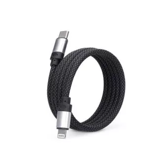 Solight magnetisches USB-C/Lightning Kabel, USB-C Stecker - Lightning Stecker, 1m Solight magnetisches USB-C/Lightning Kabel, USB-C Stecker - Lightning Stecker, 1m