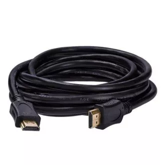 Solight HDMI-Kabel mit Ethernet, HDMI 2.0 A Stecker - HDMI 2.0 A Stecker, Blister, 3m Solight HDMI-Kabel mit Ethernet, HDMI 2.0 A Stecker - HDMI 2.0 A Stecker, Blister, 3m