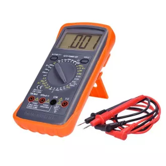 Leichtes Multimeter, max. AC 600V/10A, max. DC 600V/10A, Diodentest, Buzzer, hFE, Kapazität, Widerstand