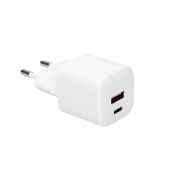 Solight USB-C   USB-A Schnellladegerät GaN 20W PD