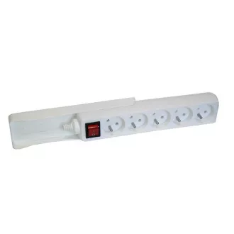 Solight Mehrfachsteckdosenhalter, 5 - 6 Steckdosen
