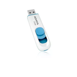 ADATA Flash Disk 16GB C008, USB 2.0 Classic, weiß