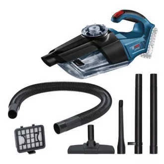 Bosch GAS 18V-1 Akku-Staubsauger, 10 l/s, 0,7 l Behälter, flexible Verlängerungsdüse Bosch GAS 18V-1 Akku-Staubsauger, 10 l/s, 0,7 l Behälter, flexible Verlängerungsdüse