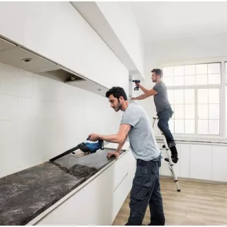 Bosch GAS 18V-1 Akku-Staubsauger, 10 l/s, 0,7 l Behälter, flexible Verlängerungsdüse Bosch GAS 18V-1 Akku-Staubsauger, 10 l/s, 0,7 l Behälter, flexible Verlängerungsdüse