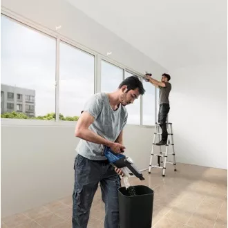 Bosch GAS 18V-1 Akku-Staubsauger, 10 l/s, 0,7 l Behälter, flexible Verlängerungsdüse Bosch GAS 18V-1 Akku-Staubsauger, 10 l/s, 0,7 l Behälter, flexible Verlängerungsdüse
