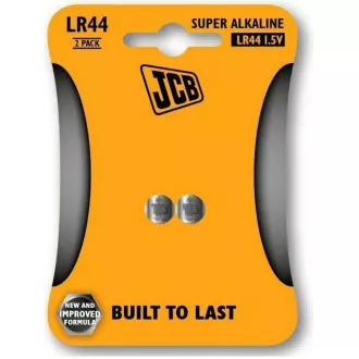 JCB Alkalibatterien LR44, Blister 2 Stück