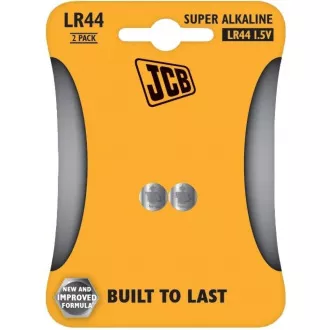 JCB Alkalibatterien LR44, Blister 2 Stück