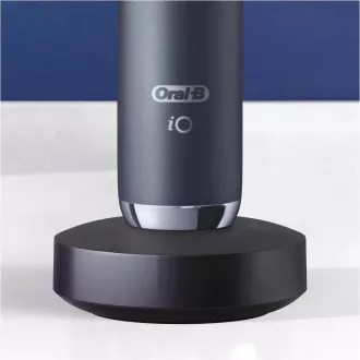 Oral-B iO Series 9 Duo Black Onyx & Rose Quartz elektrisches Zahnbürsten-Set, magnetisch, 7 Modi, AI