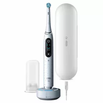 Elektrische Zahnbürste Oral-B iO10, 7 Betriebsarten, Timer, Drucksensor, 3D-Mapping und intelligente Funktionen, weiß Elektrische Zahnbürste Oral-B iO10, 7 Betriebsarten, Timer, Drucksensor, 3D-Mapping und intelligente Funktionen, weiß