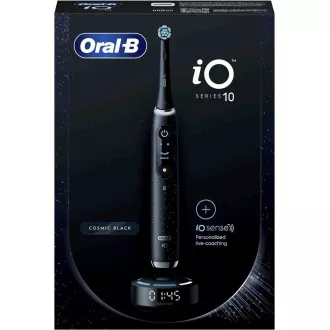 Oral-B iO Series 10 Cosmic Black elektrische Zahnbürste, magnetisch, 7 Modi, AI, Timer, 3D Mapping Oral-B iO Series 10 Cosmic Black elektrische Zahnbürste, magnetisch, 7 Modi, AI, Timer, 3D Mapping