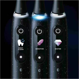 Oral-B iO Series 10 Cosmic Black elektrische Zahnbürste, magnetisch, 7 Modi, AI, Timer, 3D Mapping Oral-B iO Series 10 Cosmic Black elektrische Zahnbürste, magnetisch, 7 Modi, AI, Timer, 3D Mapping